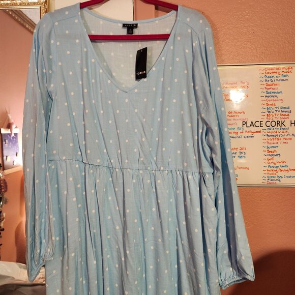 Torrid Polka Dot Dress - Picture 2 of 4
